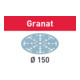 Disque abrasif Festool STF D150/48 P80 GR/10 Granat-1