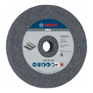Disque abrasif pour ponceuses doubles Bosch, grain 24