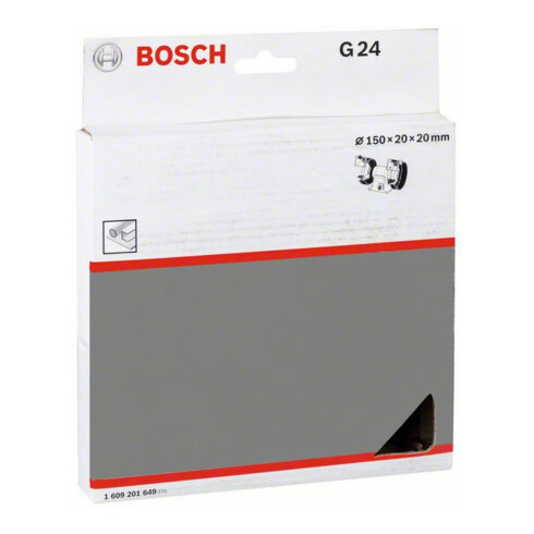 Disque abrasif pour ponceuses doubles Bosch, grain 24