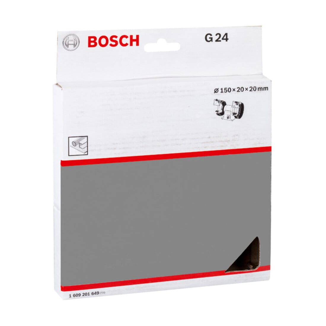 Disque abrasif pour ponceuses doubles Bosch, grain 24