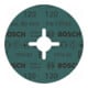Disque abrasif sur fibres R574, Best for Metal D = 115 mm ; G = 120