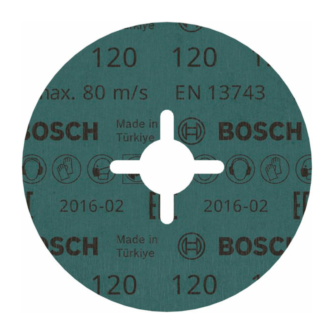 Disque en fibre Bosch R574 Best for Metal zirconia alumina