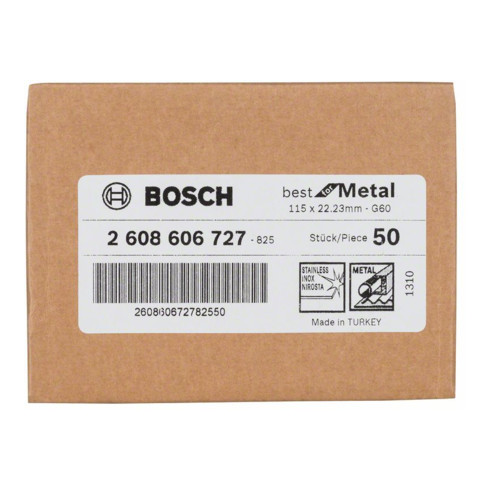 Disque en fibre Bosch R574 Best for Metal zirconia alumina