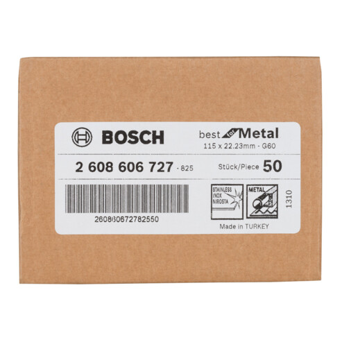 Disque en fibre Bosch R574 Best for Metal zirconia alumina