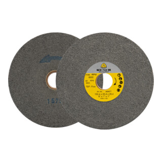 Disque compact 7 SF doux Klingspor NCO 710DB, 152,4 x 25,4 x 25,4 mm fin carbure de silicium