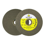 Disque compact 9 SF dur Klingspor NCO 700DB, 152,4 x 25,4 x 25,4 mm fin carbure de silicium