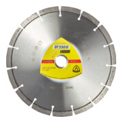 Disque de coupe diamanté Klingspor DT 350 U 150 x 2,4 x 22,23 mm 11 segments 33 x 2,4 x 10 mm, denture standard