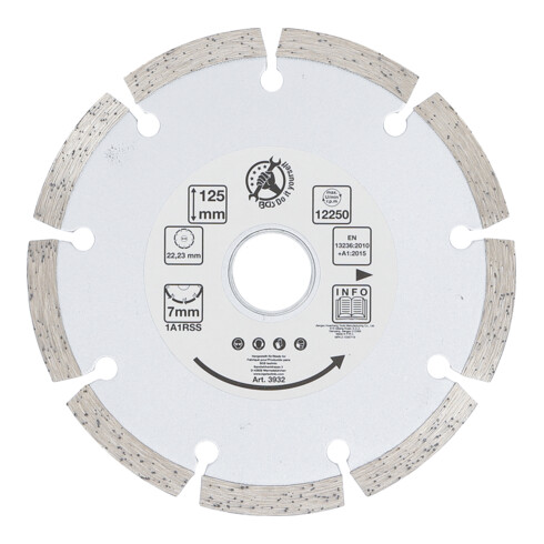 Disque séparateur de segments BGS Do it yourself