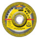 Disque de coupe Klingspor A 24 EX125 x 3,2 x 22,23 mm coudé