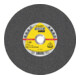 Disque de coupe Klingspor A 24 R100 x 2,5 x 16 mm coudé