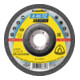 Disque de coupe Klingspor A 46 TZ125 x 1,6 x 22,23 mm coudé
