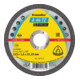 Disque de coupe Klingspor A 46 TZ125 x 1,6 x 22,23 mm plat