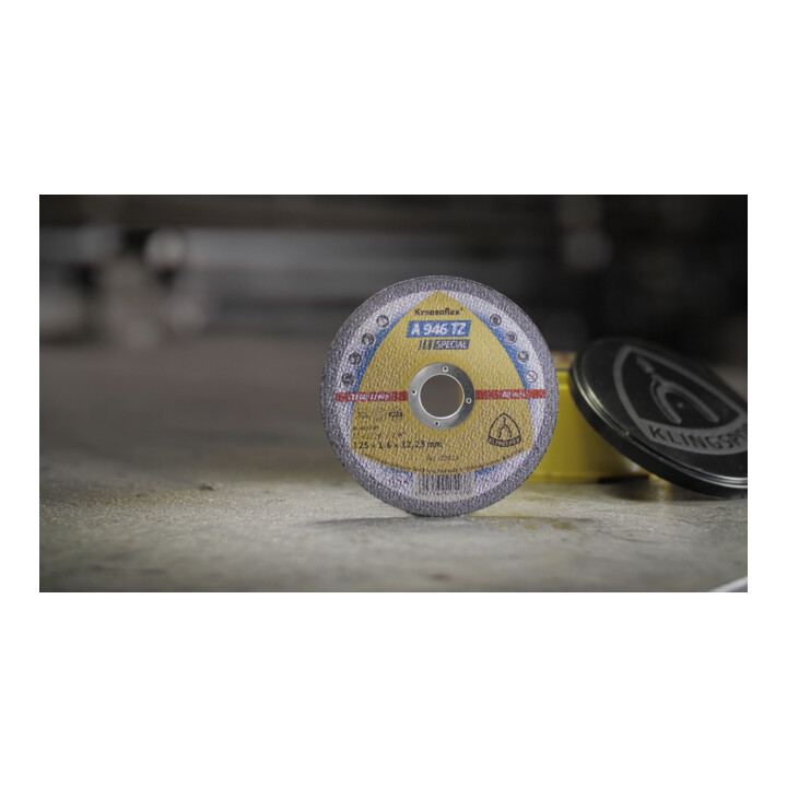 Disque de coupe Klingspor A 946 TZ115 x 1,6 x 22,23 mm plat
