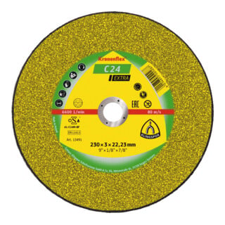 Roue à tronçonner Klingspor C 24 EX
