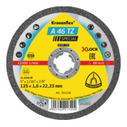 A 46 TZ Disques à tronçonner X-LOCK Klingspor 115 x 1,6 x 22,23 mm plat-1