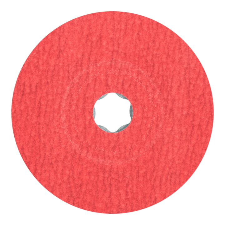 Disque de fibre COMBICLICK CO-COOL D. 115 mm granul. 120 INOX/aluminium grain cé