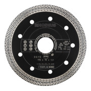 RHODIUS TOPline DG15 disque de coupe diamanté 10,0 x 1,4 x 22,23 mm