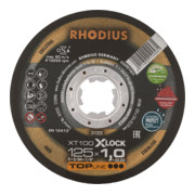 RHODIUS TOPline XT100 EXTENDED X-LOCK Meule à tronçonner extra fine