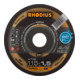 RHODIUS PROline XT38 Meule à tronçonner extra fine-1