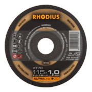 RHODIUS ALPHAline XT70 Box Meule à tronçonner extra fine-3