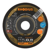 RHODIUS TOPline XT8 EXACT Meule à tronçonner extra fine