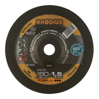 Disque de tronçonnage extra-fin Rhodius XTK10