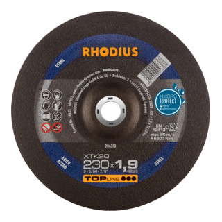 Disque de tronçonnage extra-fin Rhodius XTK20