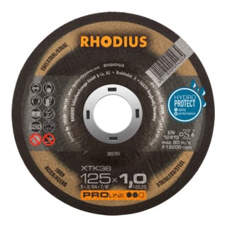 RHODIUS Disque de coupe extra fin PROline XTK38