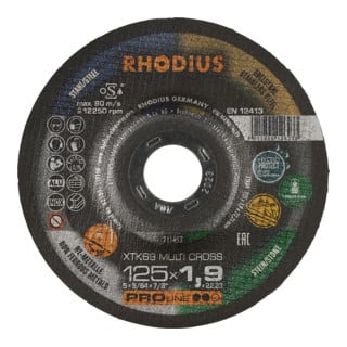 RHODIUS PROline XT69 MULTI CROSS Roue à tronçonner extra fine