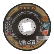 RHODIUS TOPline XT8 EXACT X-LOCK Meule à tronçonner extra fine