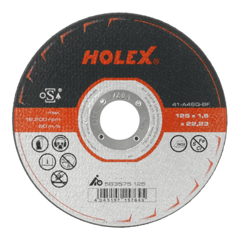 Disque à tronçonner HOLEX extra-étroit