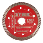 STIER Disque diamanté extra fin pour carrelage en grès cérame