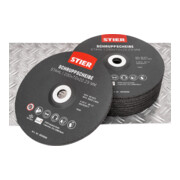 Disque d'ébarbage STIER, 230 x 7,0 x 22,23, forme 27 / 10 pièces-4