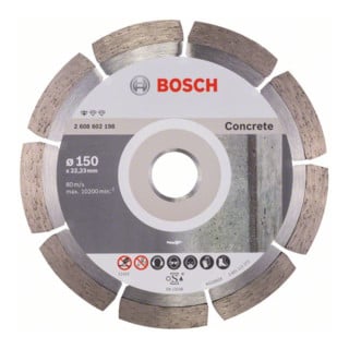 Lame de scie diamantée Bosch Standard pour le béton