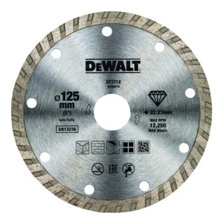 Lame de scie diamant DeWalt Eco1 Turbo