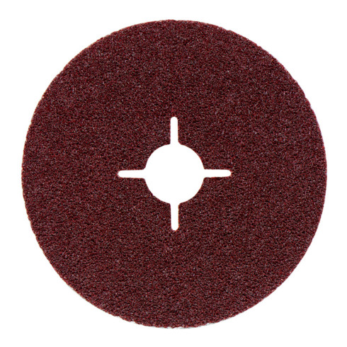 Disque fibre 180 mm P 24, corindon brun, acier, métaux non-ferreux metabo