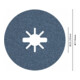 Disque fibre Bosch R574 Best for Metal X-LOCK 115 x 22,23 mm K 80