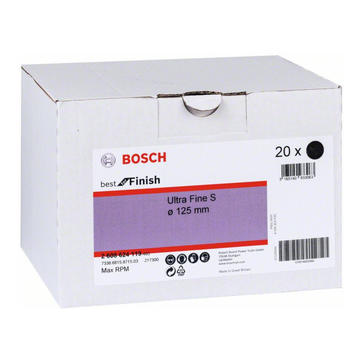 Disque non tissé Bosch Ultra Fin S 125 mm