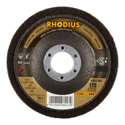 Disque non-tissé compact Rhodius VKSG WS