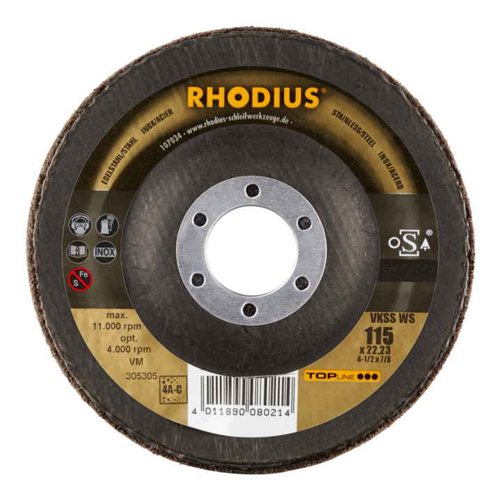 Disque non-tissé compact Rhodius VKSS WS