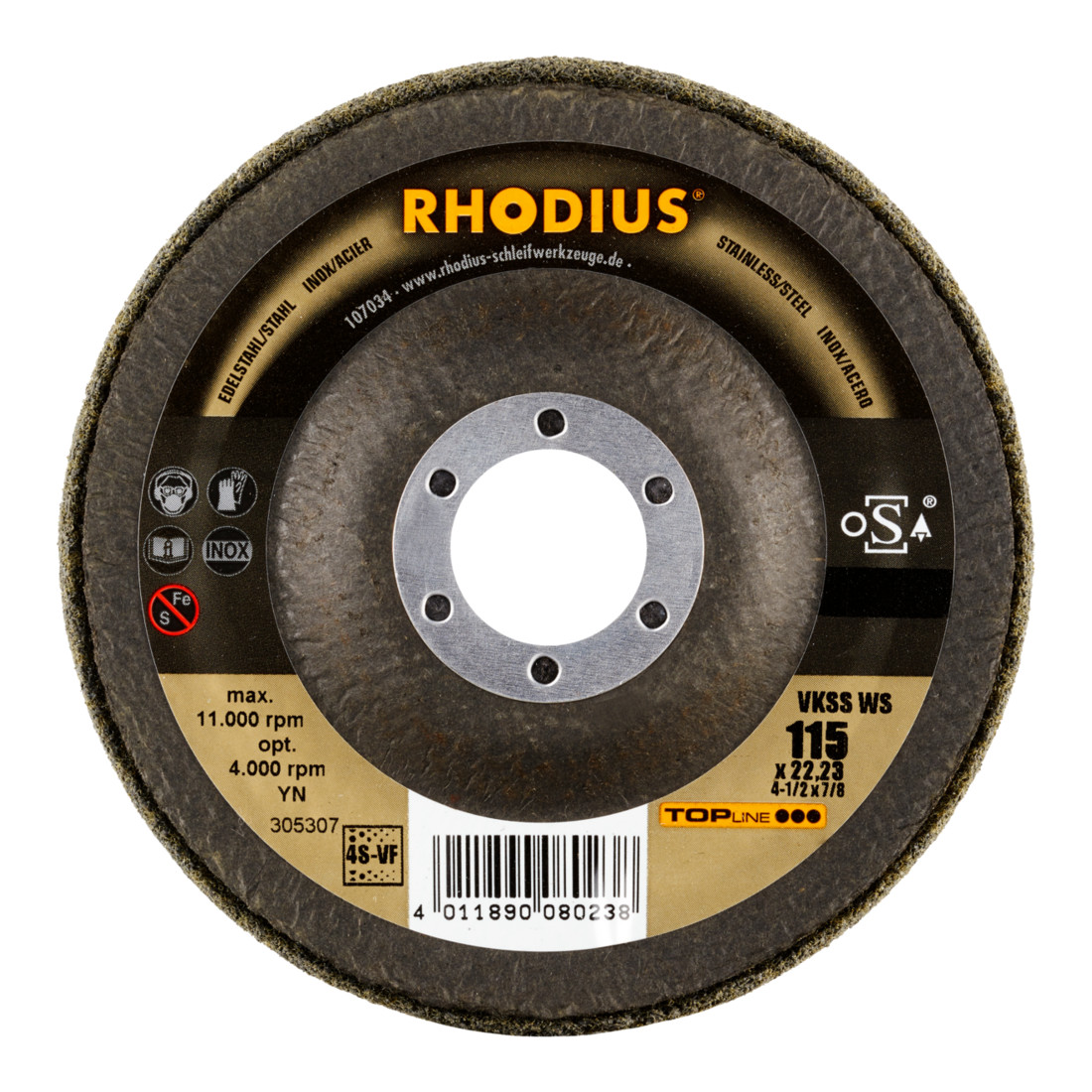RHODIUS TOPline VKSS WS Fleece compact disc