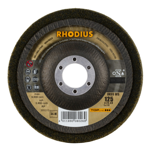 Disque non-tissé compact Rhodius VKSS WS