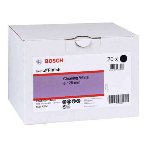 Disque non-tissé de nettoyage Bosch 125 mm