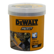 Disques à tronçonner DEWALT haute performance 125x1x22,23mm Inox type 41 (plats) - 100 pièces DT20540-QZ-3