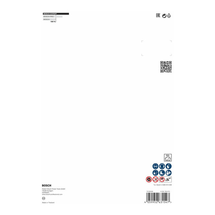 Disques à tronçonner diamantés Bosch EXPERT MultiMaterial, 230 x 22,23 x 2,4 x 15 mm
