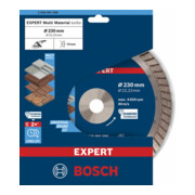 Disques à tronçonner diamantés Bosch EXPERT MultiMaterial, 230 x 22,23 x 2,4 x 15 mm-4