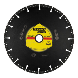 Disques à tronçonner diamantés Klingspor DT 900ACR VG - brasés sous vide