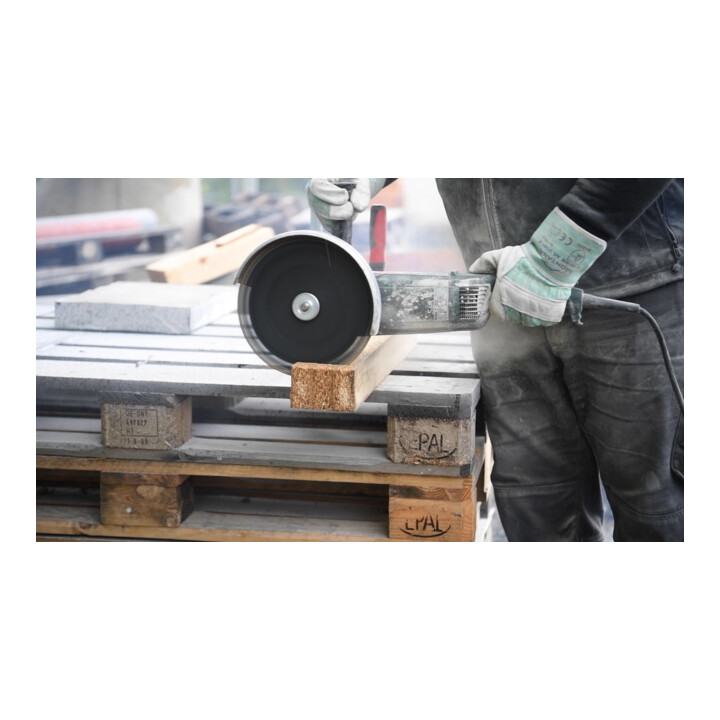 Disques à tronçonner diamantés Klingspor DT 900ACR 125 x 2,8 x 22,23 mm 6 segments 45 x 2,8 x 10 mm VG - brasés sous vide