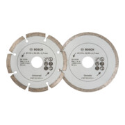 Disques à tronçonner diamantés pour carrelages et matériaux de construction, Ø 115 mm