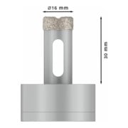 Bosch Foret diamant X-LOCK Best for Ceramic Dry Speed-5
